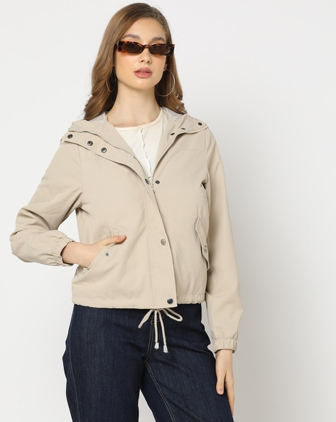 Beige jacket clearance women