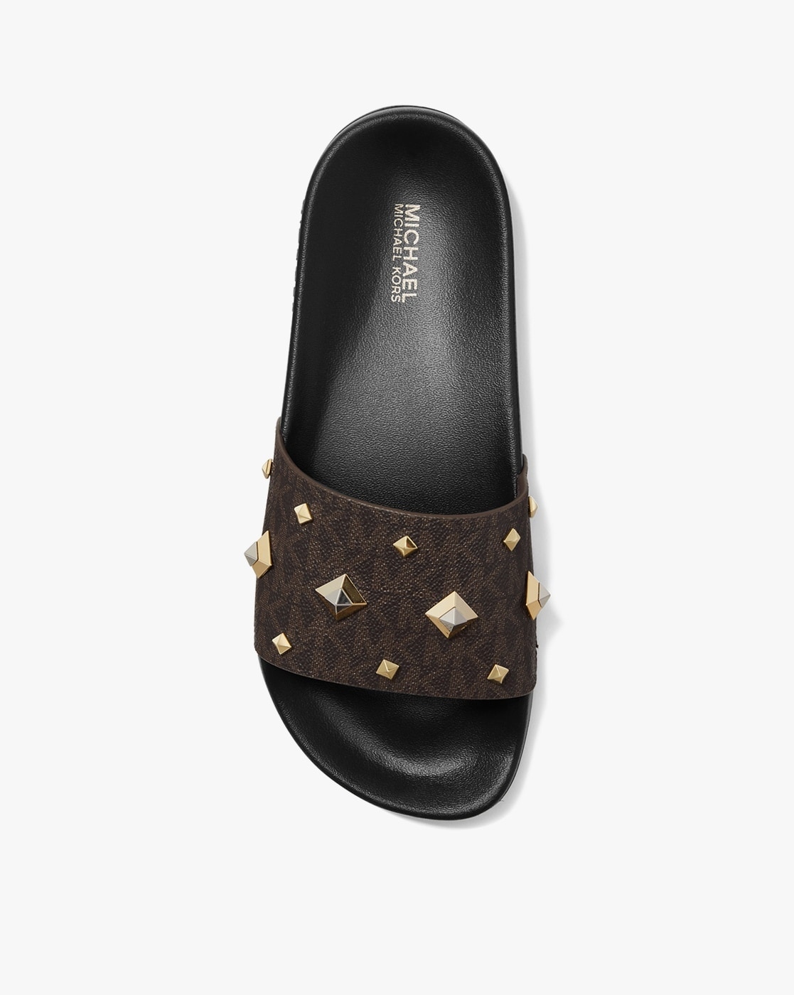 Michael kors gilmore hot sale studded slides