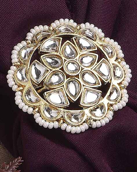 Zaveri Pearls Ring - Buy Zaveri Pearls Ring online in India