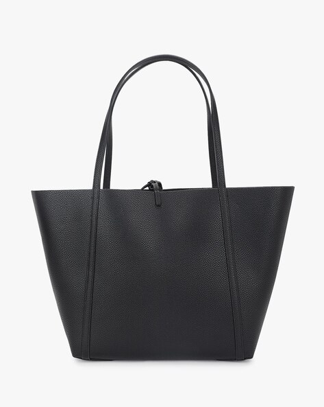 Armani black on sale tote bag