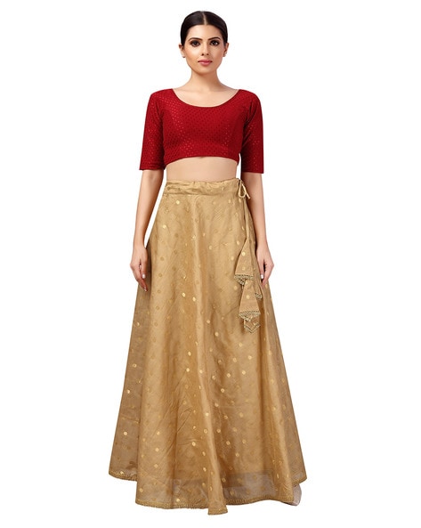 Gold a line skirt hotsell