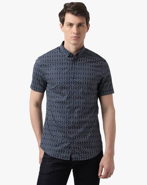 Armani Exchange Shirt Armani Clothes Online Armani Exchange Navy