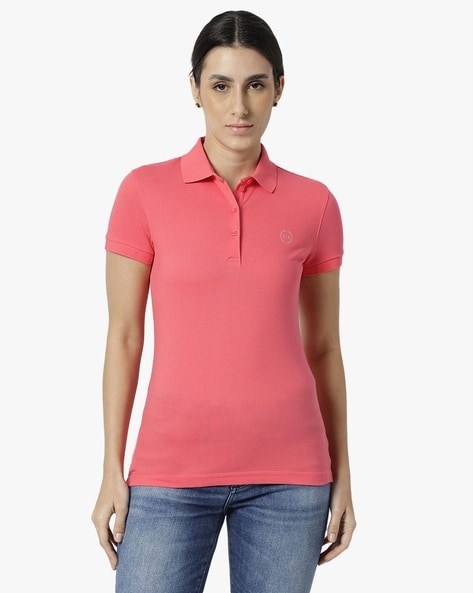 Buy Pink Tshirts for Women by ARMANI EXCHANGE Online Ajio