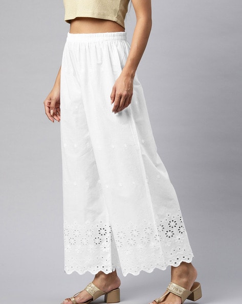 Buy White Palazzo Online - Shop for W