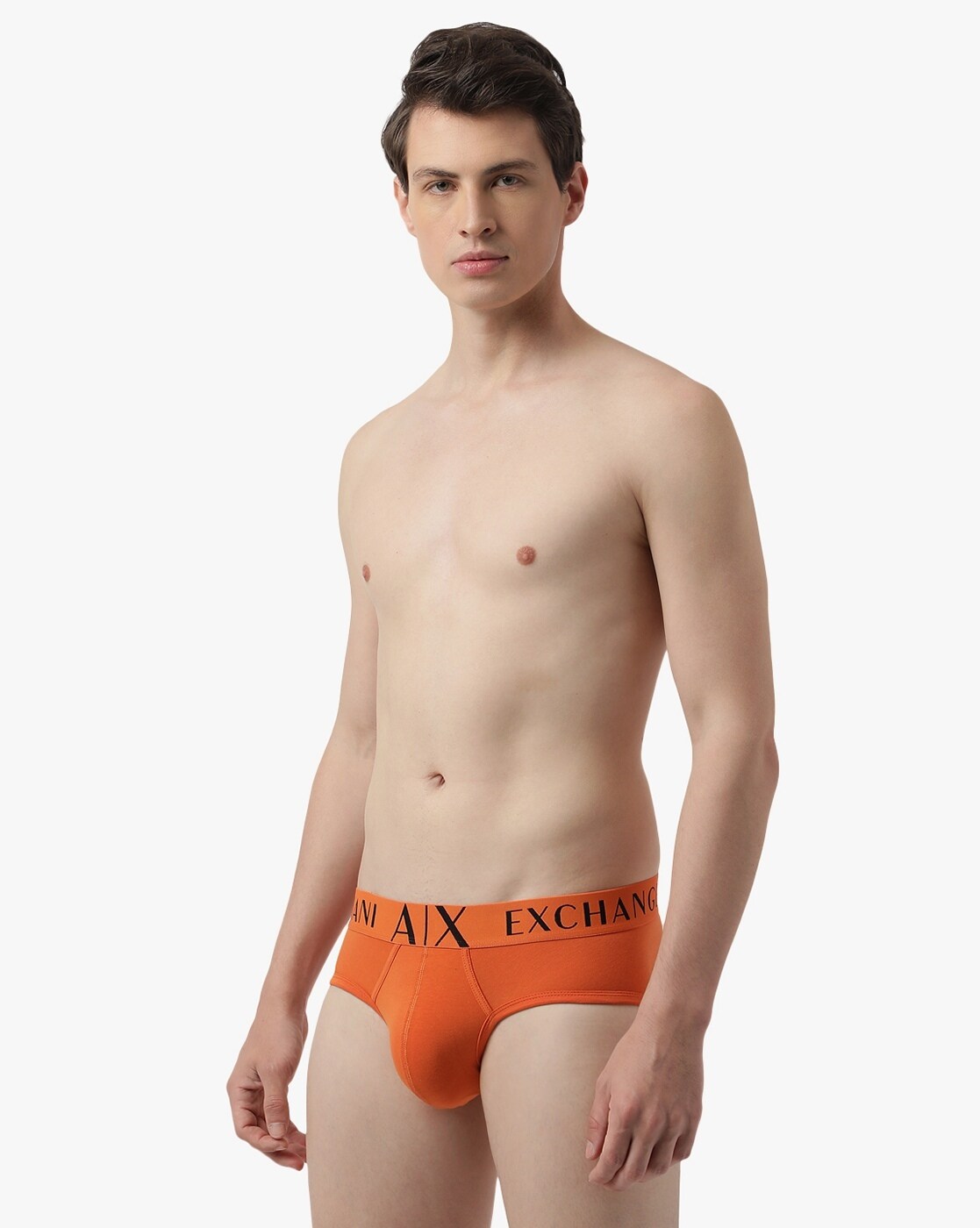 Buy Orange Briefs for Men by ARMANI EXCHANGE Online