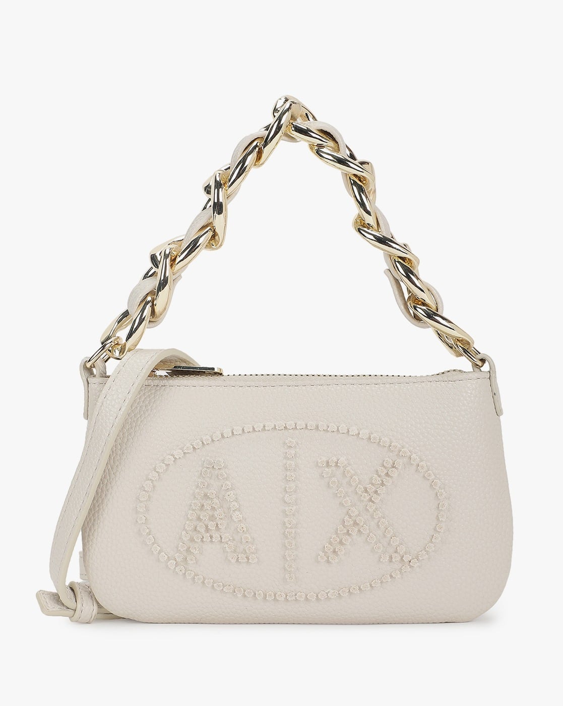 【関税&送料込】ARMANI EXCHANGE Bags White Buy Armani Exchange Small Leather White Handbag from Next