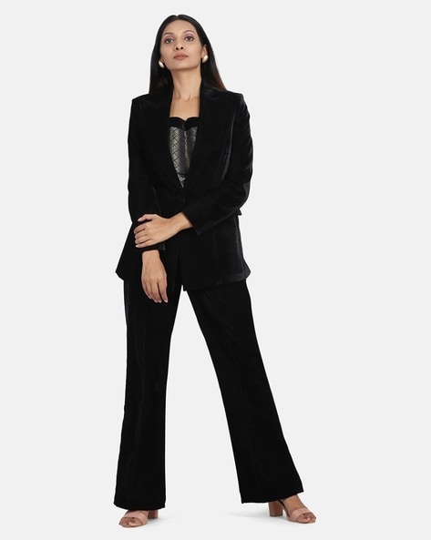 Buy Black Velvet Anarkali With Gold Heavy Net Dupatta Indian Designer  Stitched Dress for Women Girls Online in India - Etsy
