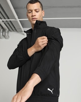 Puma off the shoulder on sale jacket