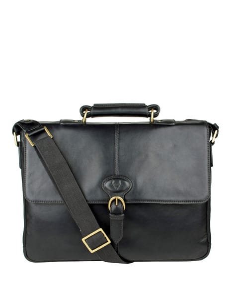 Men Genuine Leather Messenger Bag