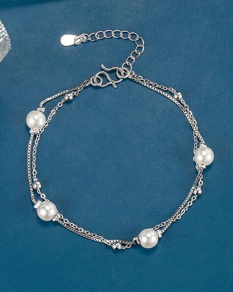 Pearl Bracelets for Sale: Online Auctions | Buy Diamond, Gold & Silver  Pearl Bracelets