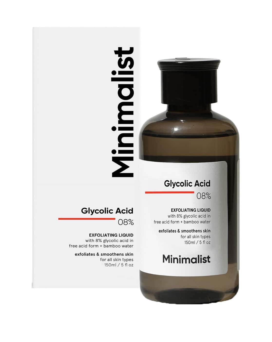 Minimalist Glycolic Acid Toner for Glowing Skin