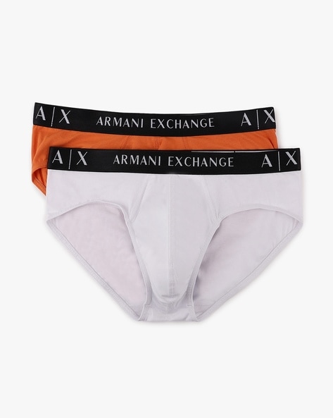 Buy Armani Exchange AX Logo Underwear, Set of 2 for Mens