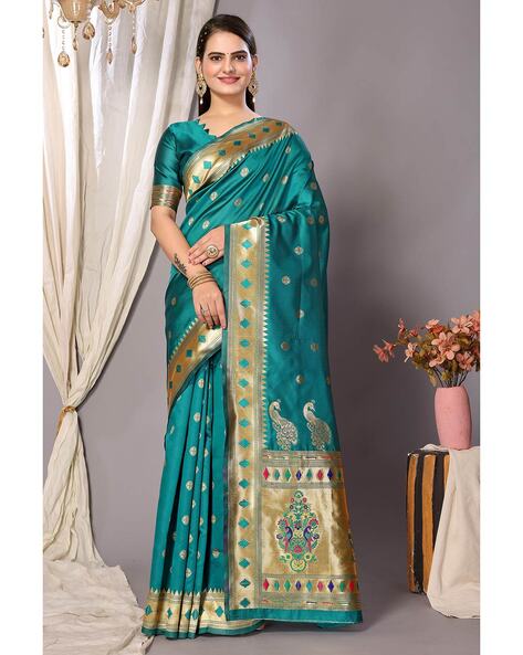 Buy Multicolor Sarees for Women by Dressfolk Online | Ajio.com