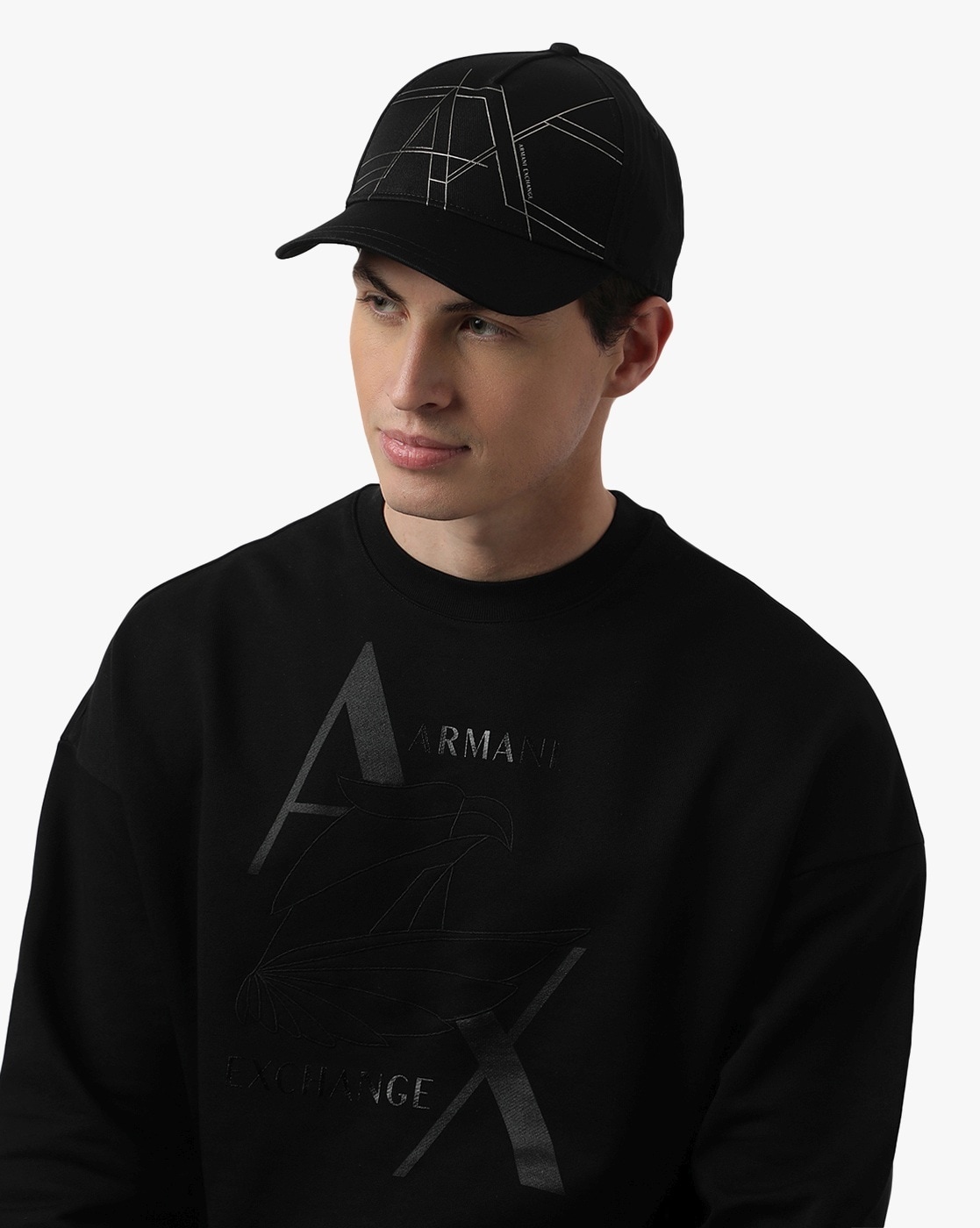 Buy Black Caps Hats for Men by ARMANI EXCHANGE Online Ajio