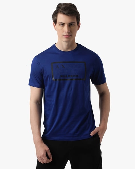 Buy Blue Tshirts for Men by ARMANI EXCHANGE Online Ajio