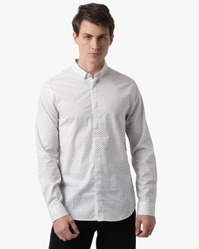 Armani slim fit sale shirt