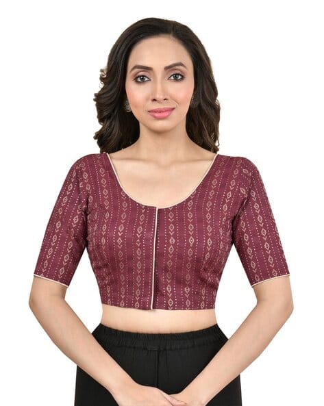 Geometric Lace Blouse Geometric Lace Blouse |