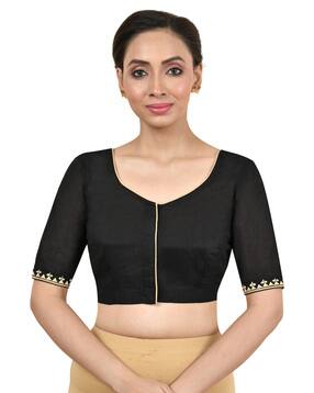 rene Embroidered Front-Open Blouse-picture-24