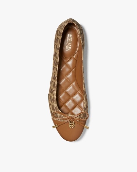 Michael michael kors sales melody toe cap ballerinas