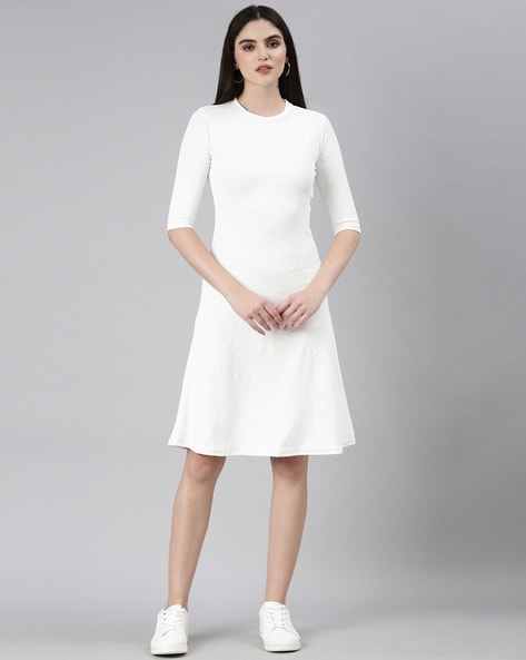 Buy White Dresses for Women by SHOWOFF Online