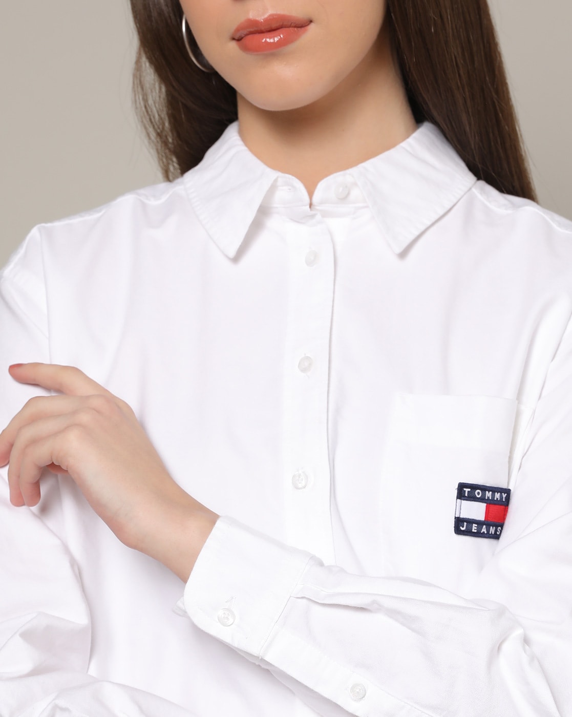 Buy White Shirts for Women by Online HILFIGER TOMMY
