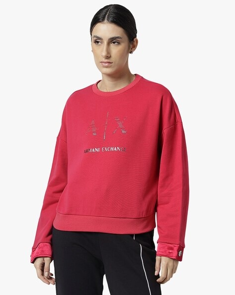 Armani sale sweatshirt womens