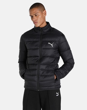 Puma black clearance puffer jacket