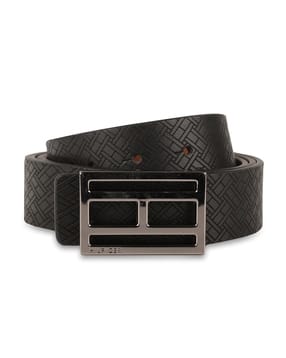 tommy hilfiger Men Geometric Leather Reversible Belt-picture-39