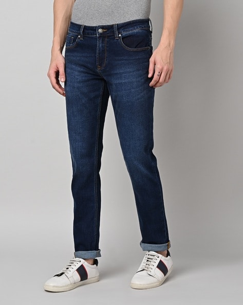 Spykar Lightly Washed Skinny Fit Jeans