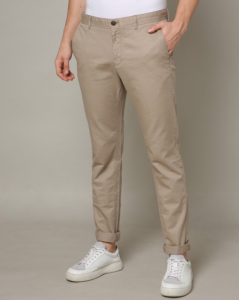 Buy Indian Terrain Men Urban Comfort Fit Casual Trousers - Trousers for Men  20605196 | Myntra