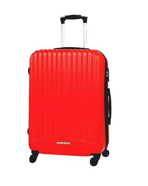 Unisex Textured TSA Lock luggage Bag