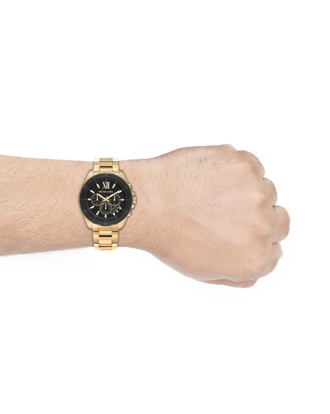 Buy Michael Kors Brecken Chronograph Watch - MK8848 | Gold Color Men | AJIO  LUXE