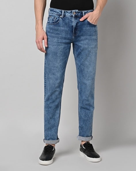 SPYKAR Men Heavy-Wash Relaxed Fit Jeans