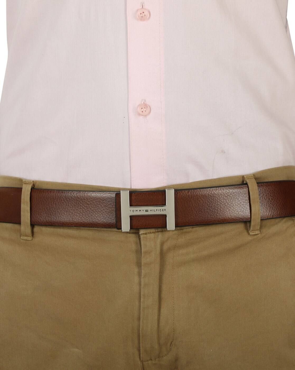 Buy Tan Black Belts for Men by TOMMY HILFIGER Online