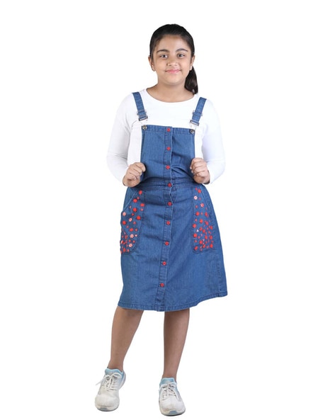 Buy Denim Dresses with Corset Detail Online at Best Prices in India -  JioMart.