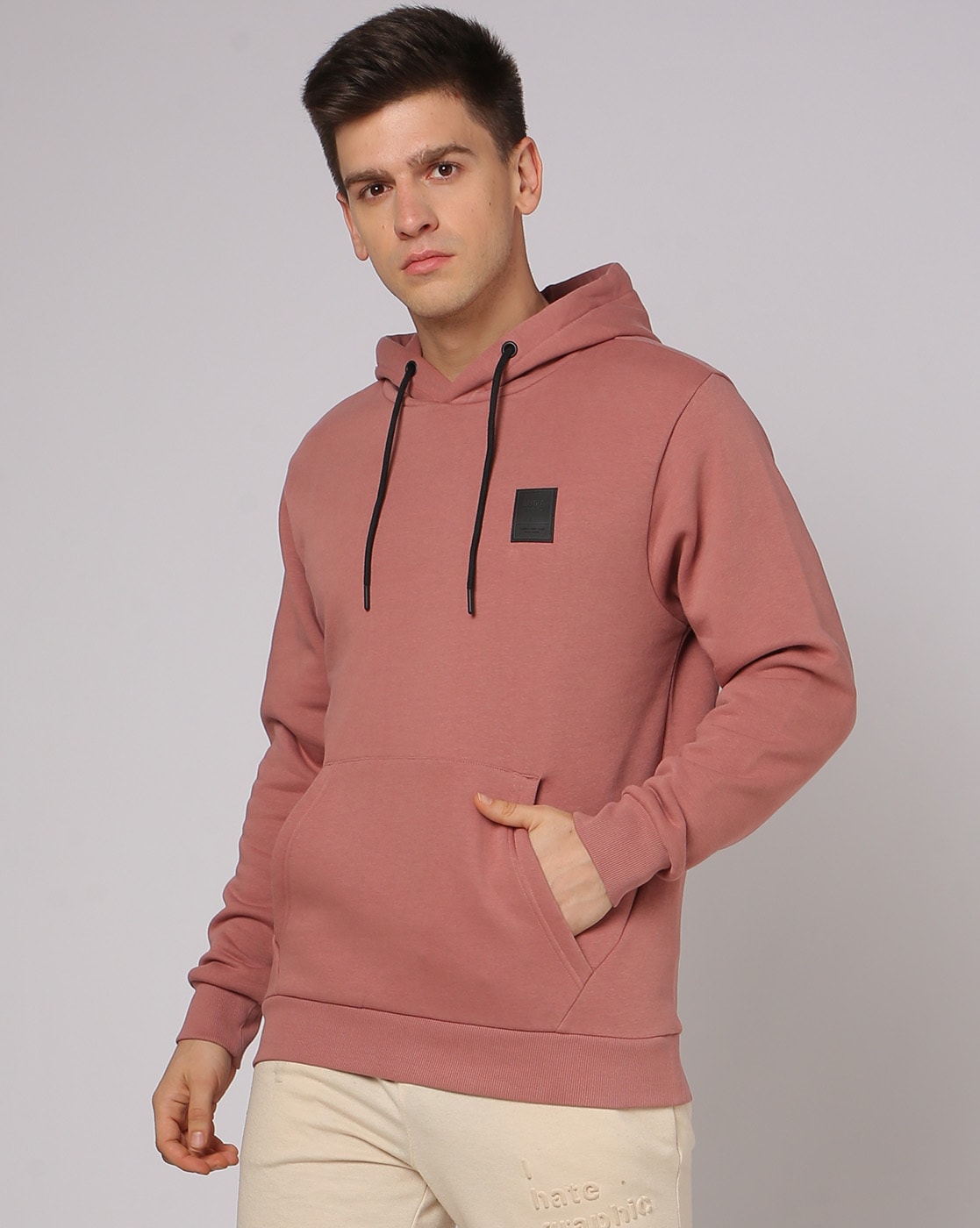 Dusty pink hotsell hoodie mens