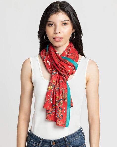 Floral Print Scarf Price in India