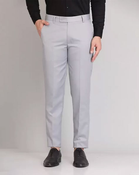 Buy CHARCOAL Trousers & Pants for Men by Code 61 Online | Ajio.com