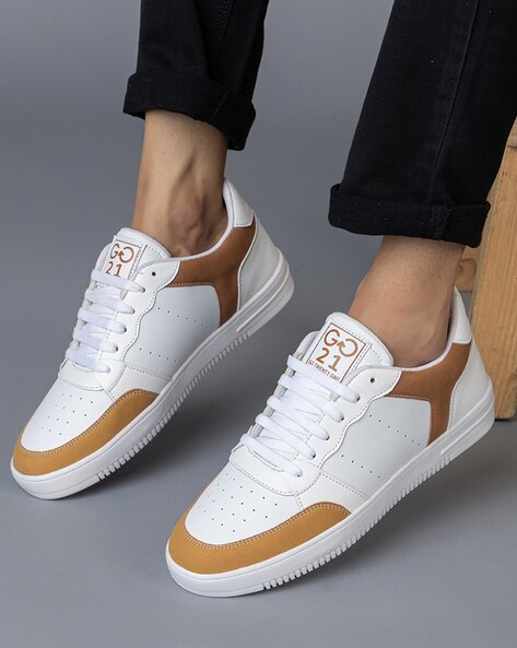 Tan dress outlet sneakers