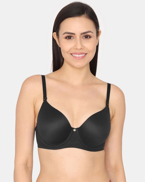 Buy Zivame Women's Polyamide Wired 3/4Th Coverage Padded