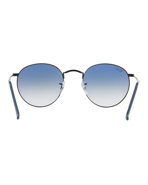 Ray Ban Blue on Silver W/ Dark Blue Sunglasses 46-mncb.edu.vn