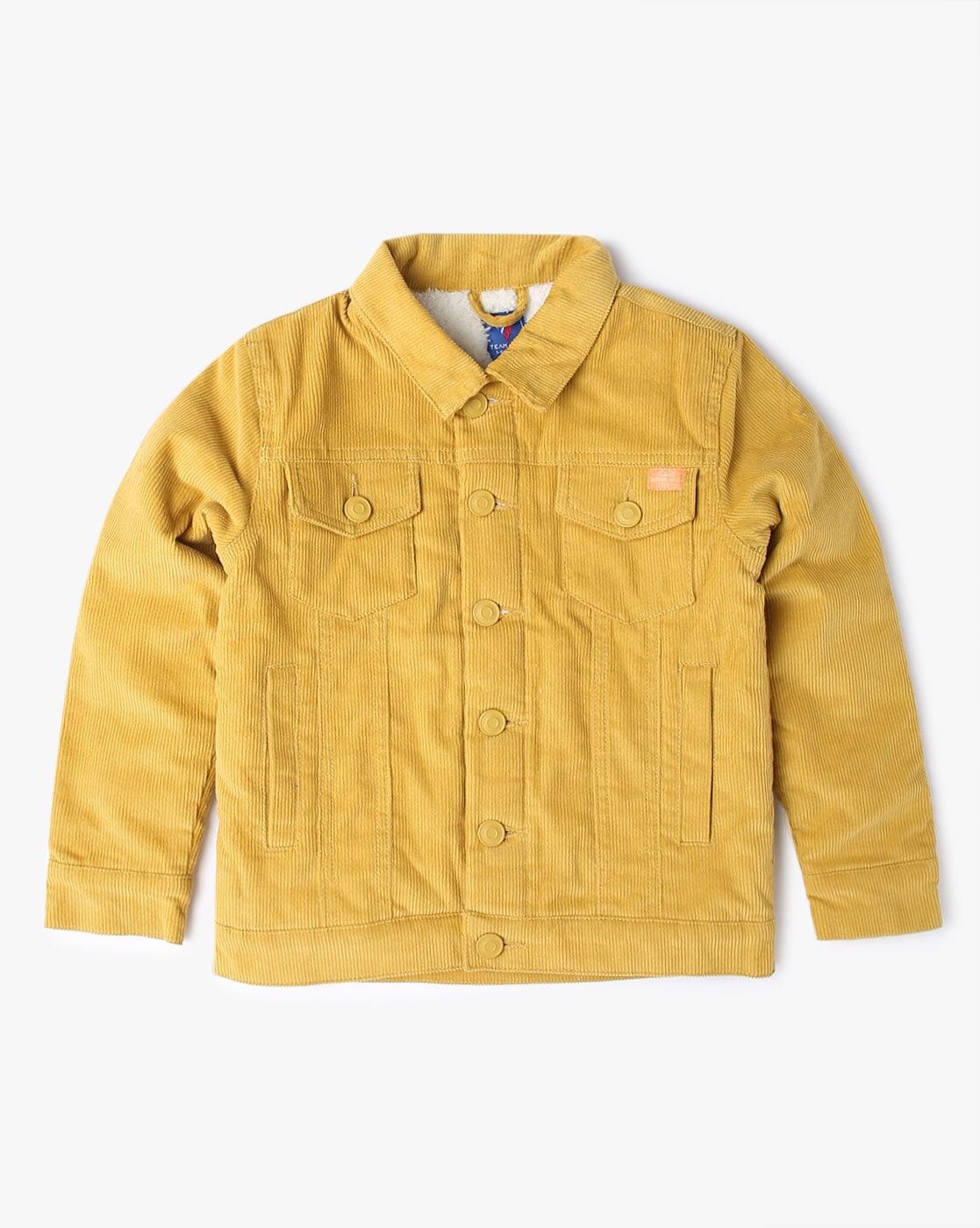 Mustard yellow corduroy clearance jacket