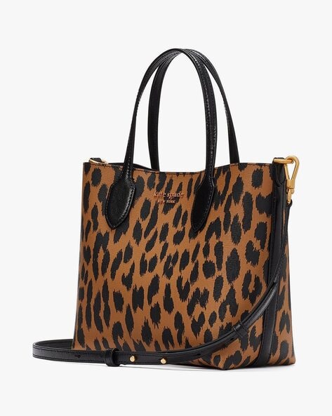 NWOT Kate Spade Leopard Cat Satchel | Kate spade purse black, Kate spade  handbags, Quilted handbags