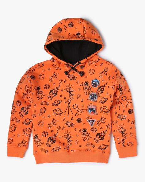 Free spirit sale orange hoodie