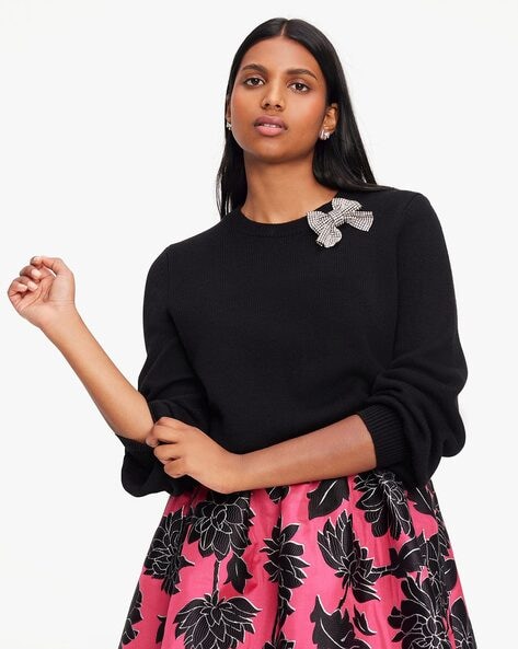 Kate spade store embellished sweater