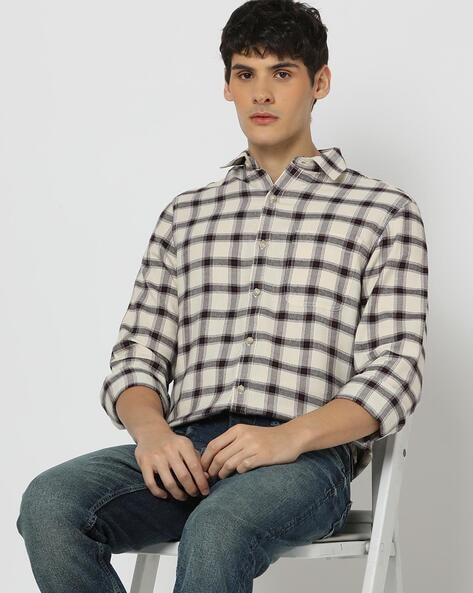 Checked Slim Fit Shirt