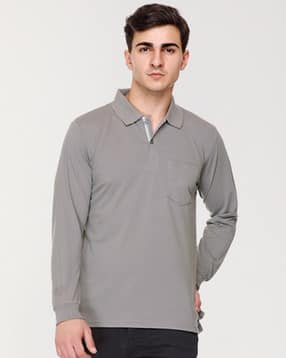 array Polo T-Shirt with Patch Pocket-picture-23