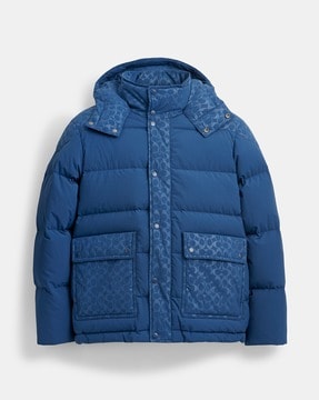 Signature Front Pocket Puffer Jacket