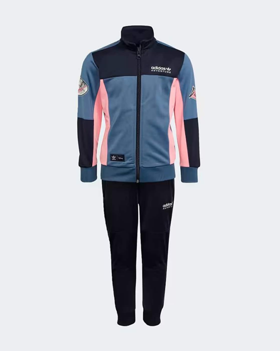 Buy Adidas Kids Colourblock Tracksuit with Mickey-Mouse Print