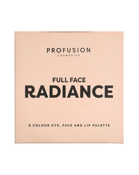 Profusion Cosmetics 8 Colour Eye Face & Lip Palette Full Face - Radiance